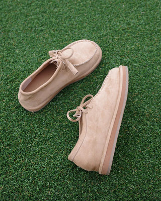 Suede loafers