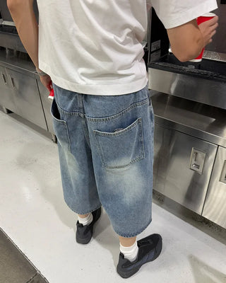 [BEST 50] Denim Bermuda Shorts