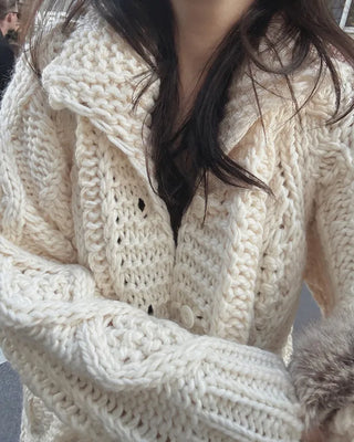 Twist Button Cardigan