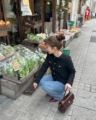 Handle Square Shoulder Bag