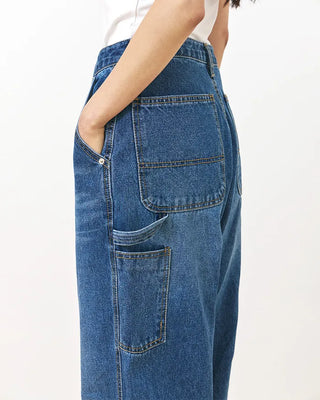 [3rd Re-release] (ORIGINAL) Authentic Carpenter Denim Pants (medium blue)