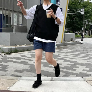 that linen vest