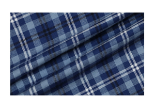 [MASONPRINCE] Faded Plaid Hooded Shirt Jacket