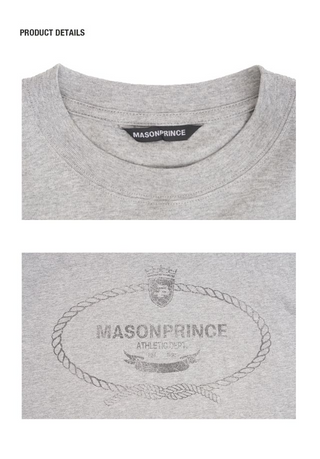 [MASONPRINCE] Graphic Short Sleeve T-Shirt