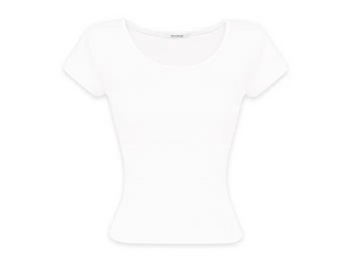 MOMU BASIC U-neck Short Sleeve T-shirt - 5 colors