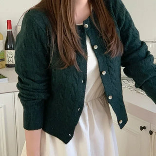Basic Cable Cardigan