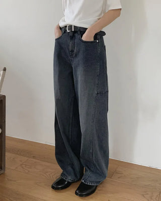 Premium Slit Denim Pants