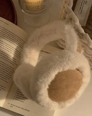 Suede earmuffs/ear warmers