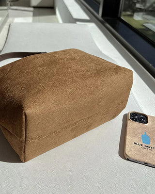 Suede bag