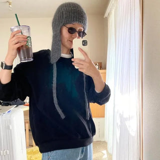 Basic Simple Lightweight Sweatshirt