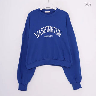 Washington Crop Sweatshirt