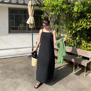 Long camisole dress