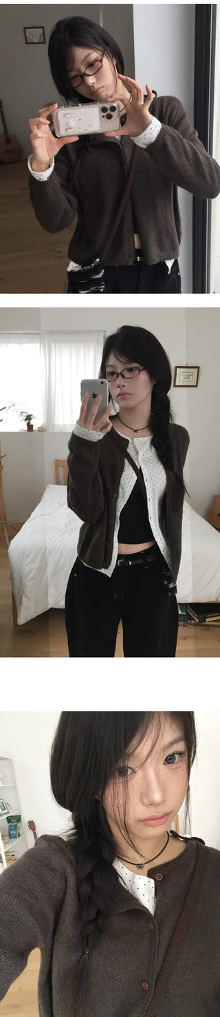 Wool Mygumi Daily Fit Cardigan - 5 colors