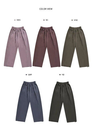 Overlong Pigment Two-Way Training Pants - 5 Colors