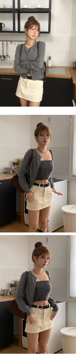 Woody Cotton Skirt Pants - 4 Colors (Delayed delivery)