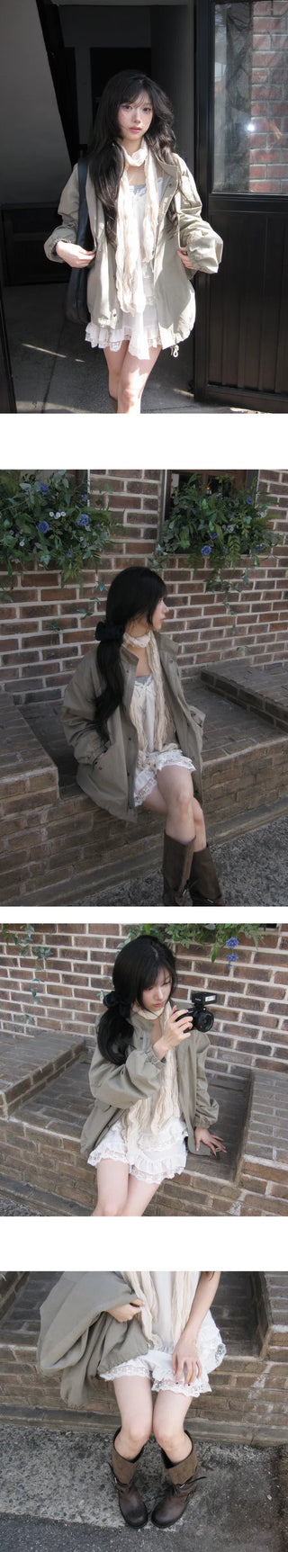 Butter Half Short Field Jacket - 3 colors