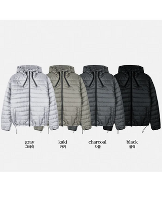 Shellon Hooded Lightweight Down Jacket