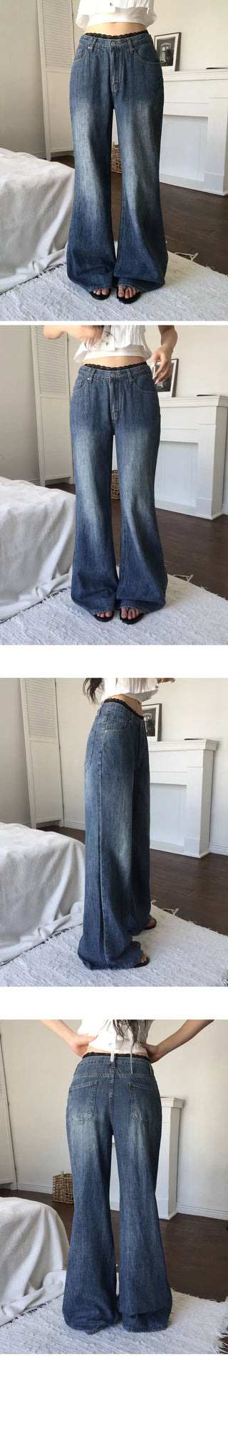 Custom Made Series / Summer Flared Long Pants - 4 Colors