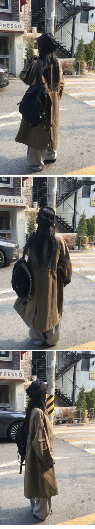 Daily Long Field Jacket - 3 Colors