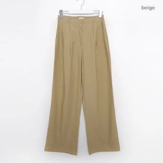 Two-pleat chino pants