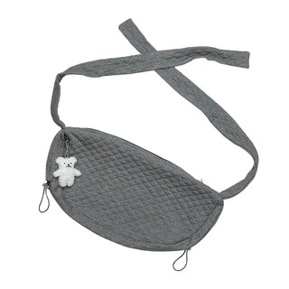 Diamond quilted bag