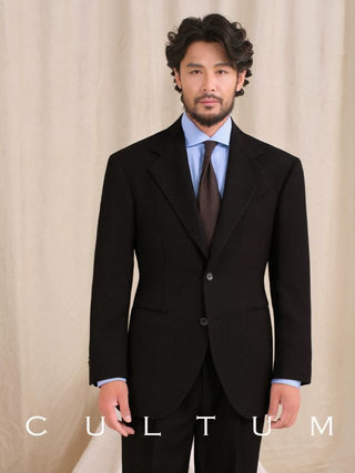 [CULTUM] Cavalry Twill Business Casual Suit Set