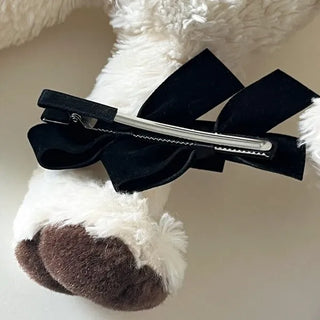 Beboni Velvet Ribbon Hairpin