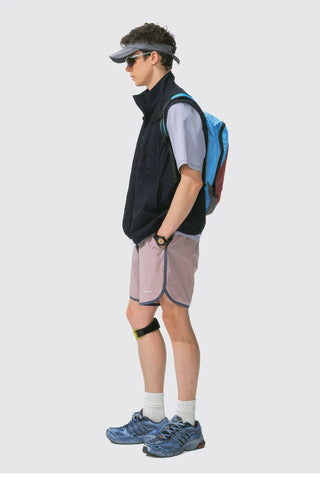 [Monterest] Quick-Dry Contrast Trim Surf Shorts
