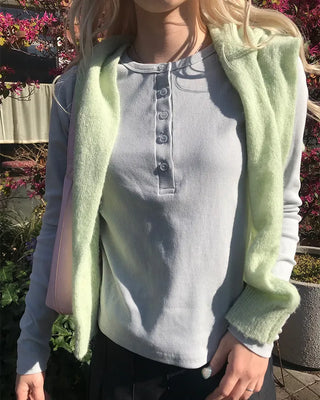 See-through cardigan