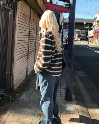 Duffle Point Border Cardigan