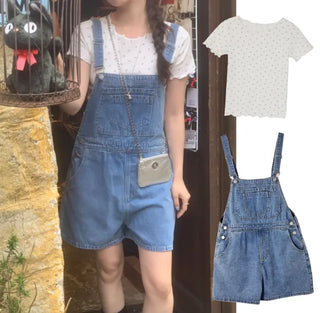 Flower frill short-sleeved T-shirt (2c)
