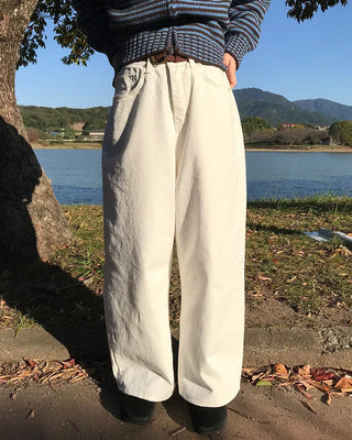 Daily Wide Cotton Pants