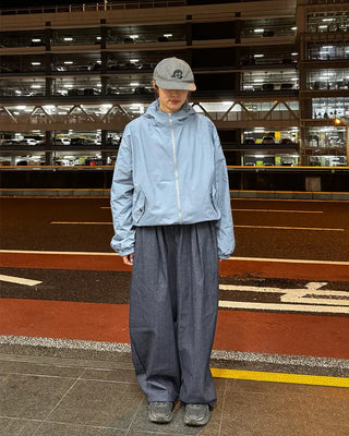 (Unisex) Modern Hooded Windbreaker