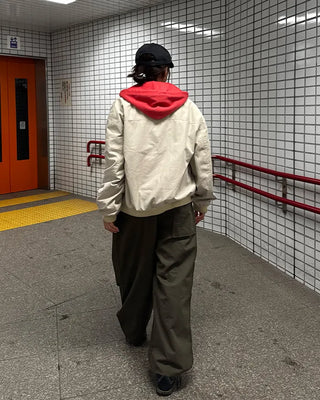 (Unisex) Drawstring Pintuck Slacks