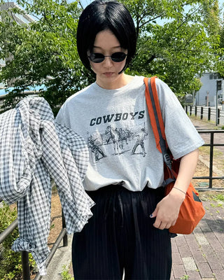 Oval frame sunglasses