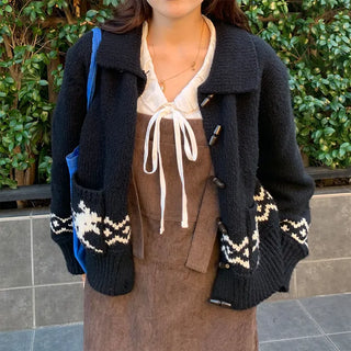 Tucked collar blouse
