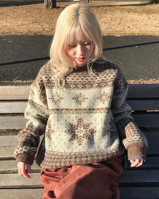 Snow Nordic Knit