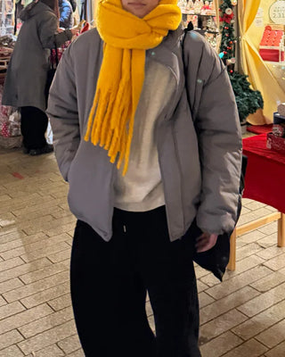 Monotone down jacket