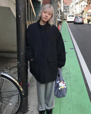 Checked Volume Tote Bag