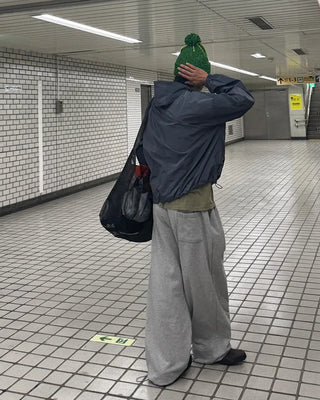 Loose Fit Belted Sweatpants