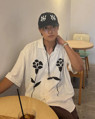 Floral print shirt
