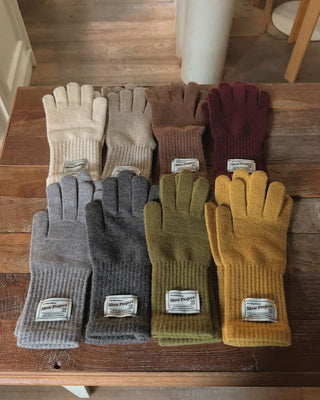 Basic knit gloves
