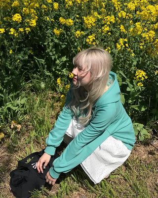 Oversized Basic Zip Hoodie