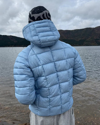 Lightweight duck down parka