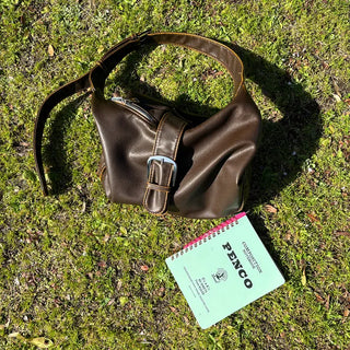 Vintage belt shoulder bag