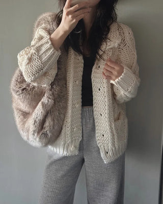 Twist Button Cardigan