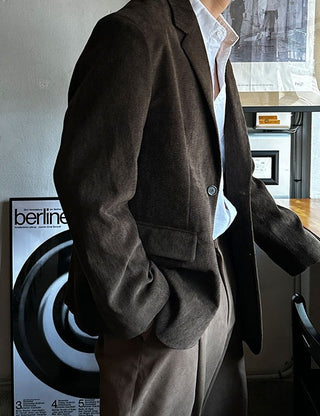 Modern Corduroy Blazer (3 colors)