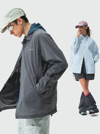 [Monterest] Water Repellent Lightweight Snap Shirt