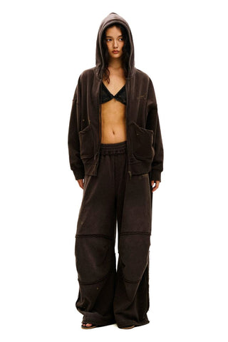 [Moromoro2] Star Studded Distressed Hoodie &  Pants
