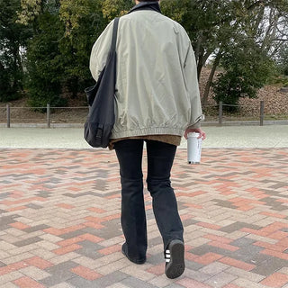 span boot black denim pants